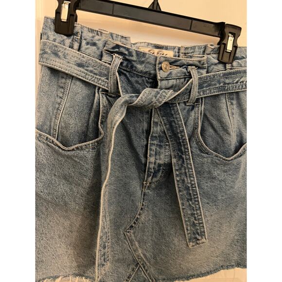 We the free East Of Eden Mini Skirt 28 high-rise Cotton academia Boho Party chic - Picture 9 of 11